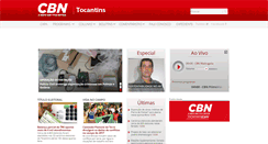 Desktop Screenshot of cbntocantins.com.br